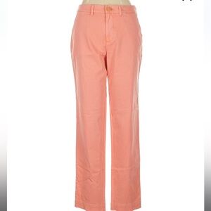 Vineyard Vines Womens Tequila Sunrise Slim Straight Classic Chino Pants size 6